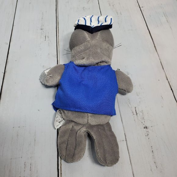 COCA-COLA 1998 Bean Bag Plush SEAL in Delivery Outfit Cap COKE vintage Rare - Picture 8 of 12